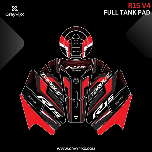 Full Tank Pad For R15 V4 | R15 V4 Sticker, Pack Of 1